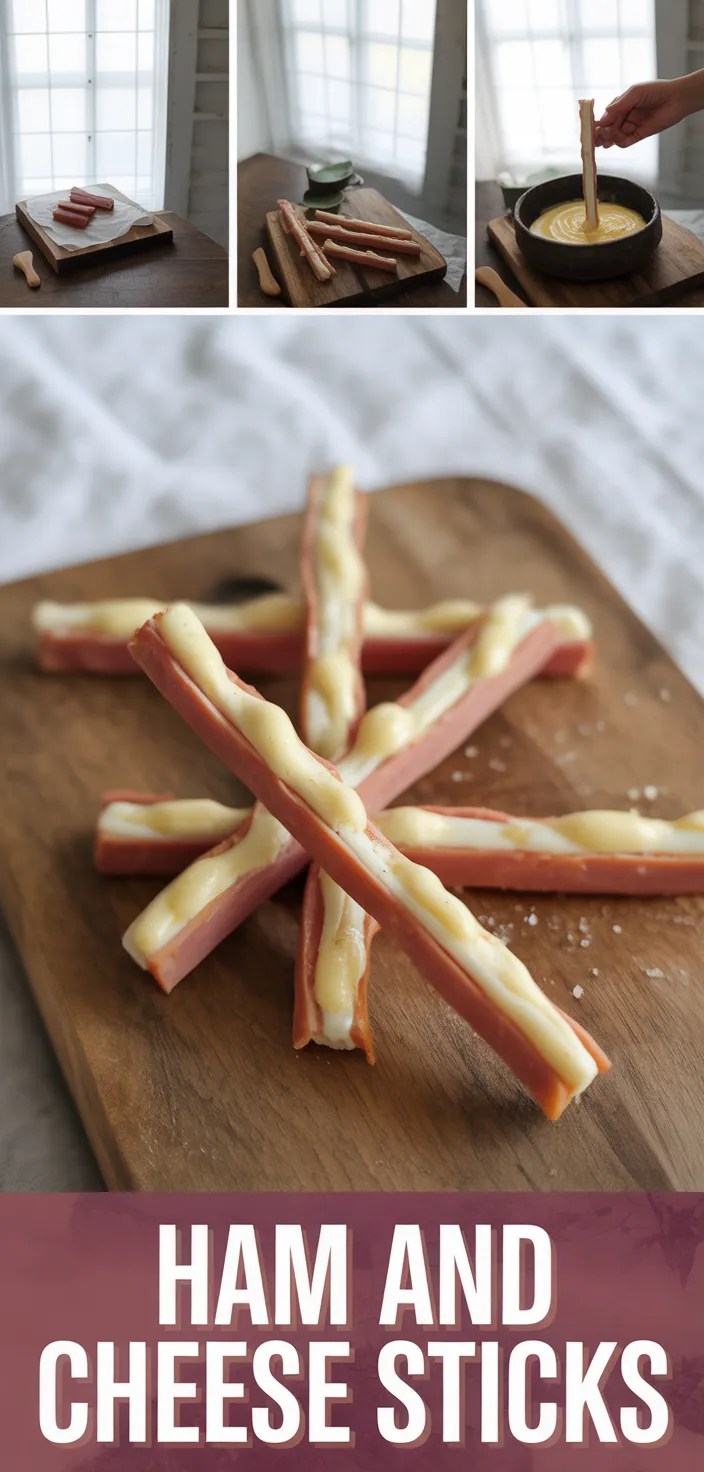 Ham And Cheese Sticks Recipe