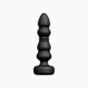 BeadThrust™ anal toy on a light grey background.