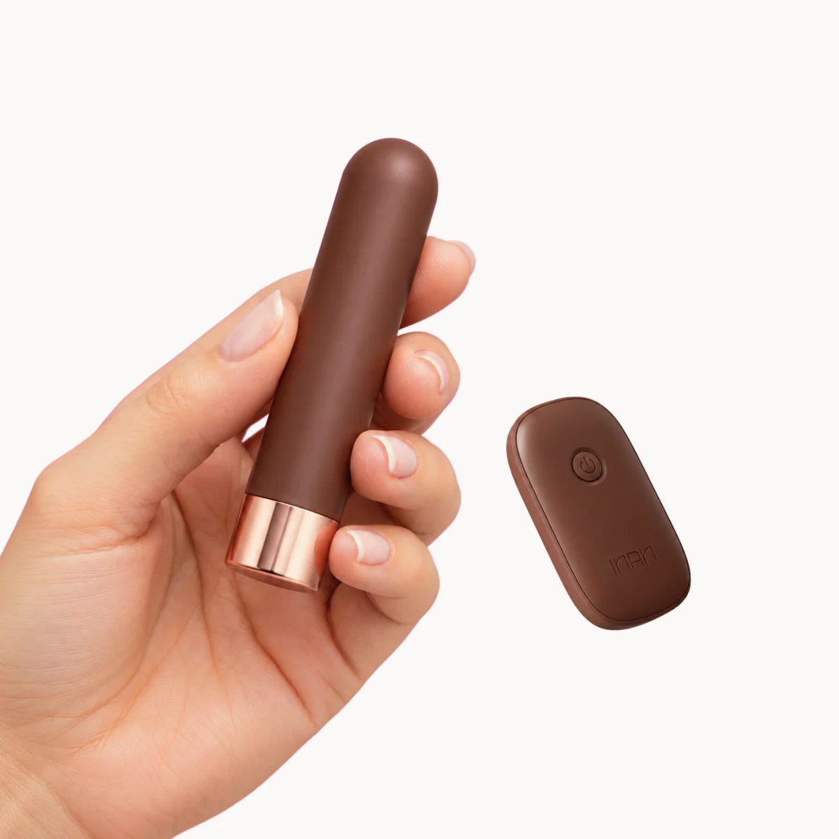 hand holding duet vibe and controller