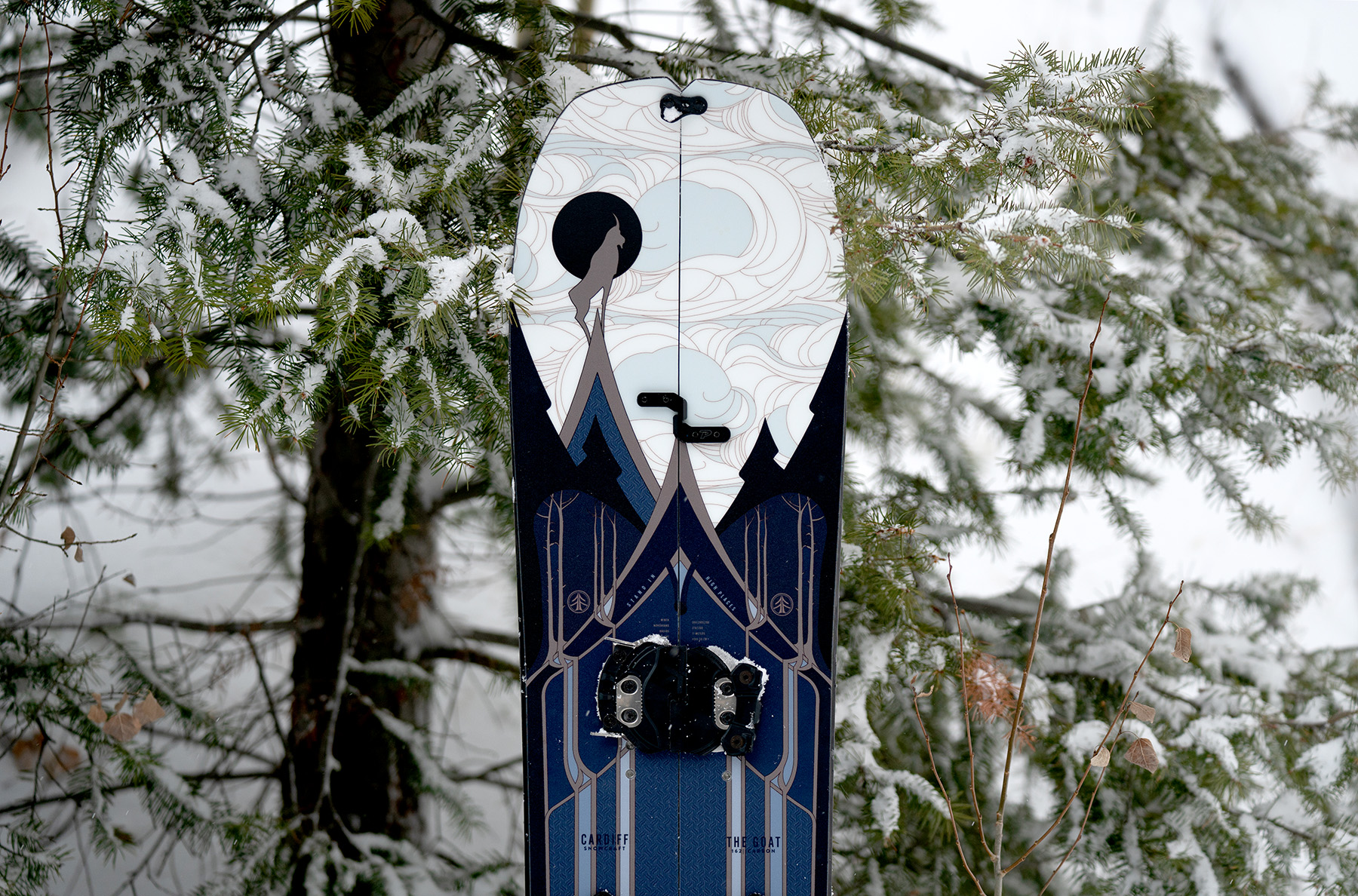 2024-2025 Cardiff Goat Pro Carbon Splitboard | Blister Review