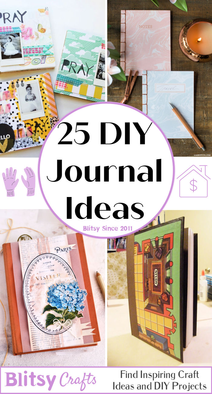 Diy journal (25 ideas)