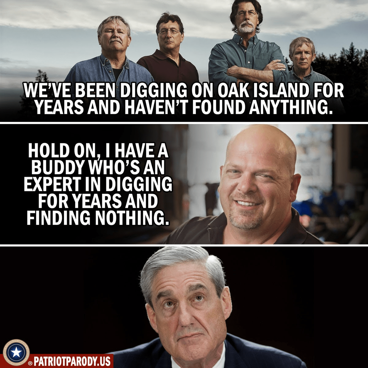digging for nothing