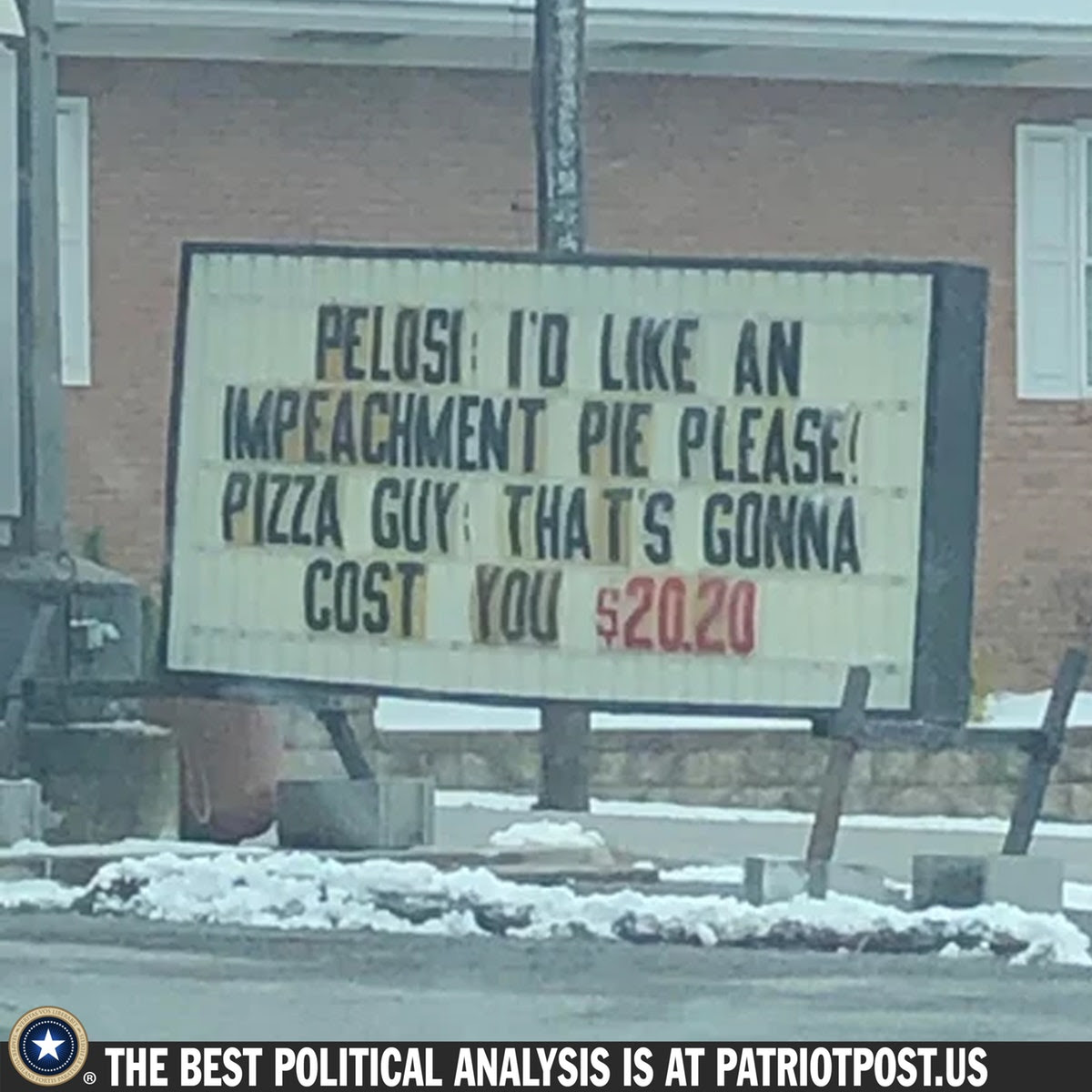 impeachment pie