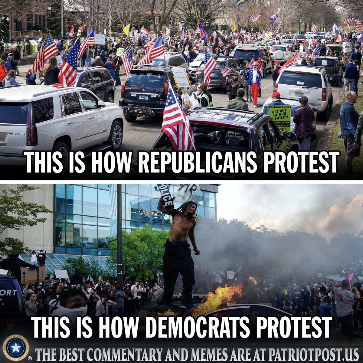 difference in protests