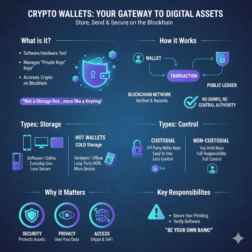 Overview of Cryptocurrency wallets