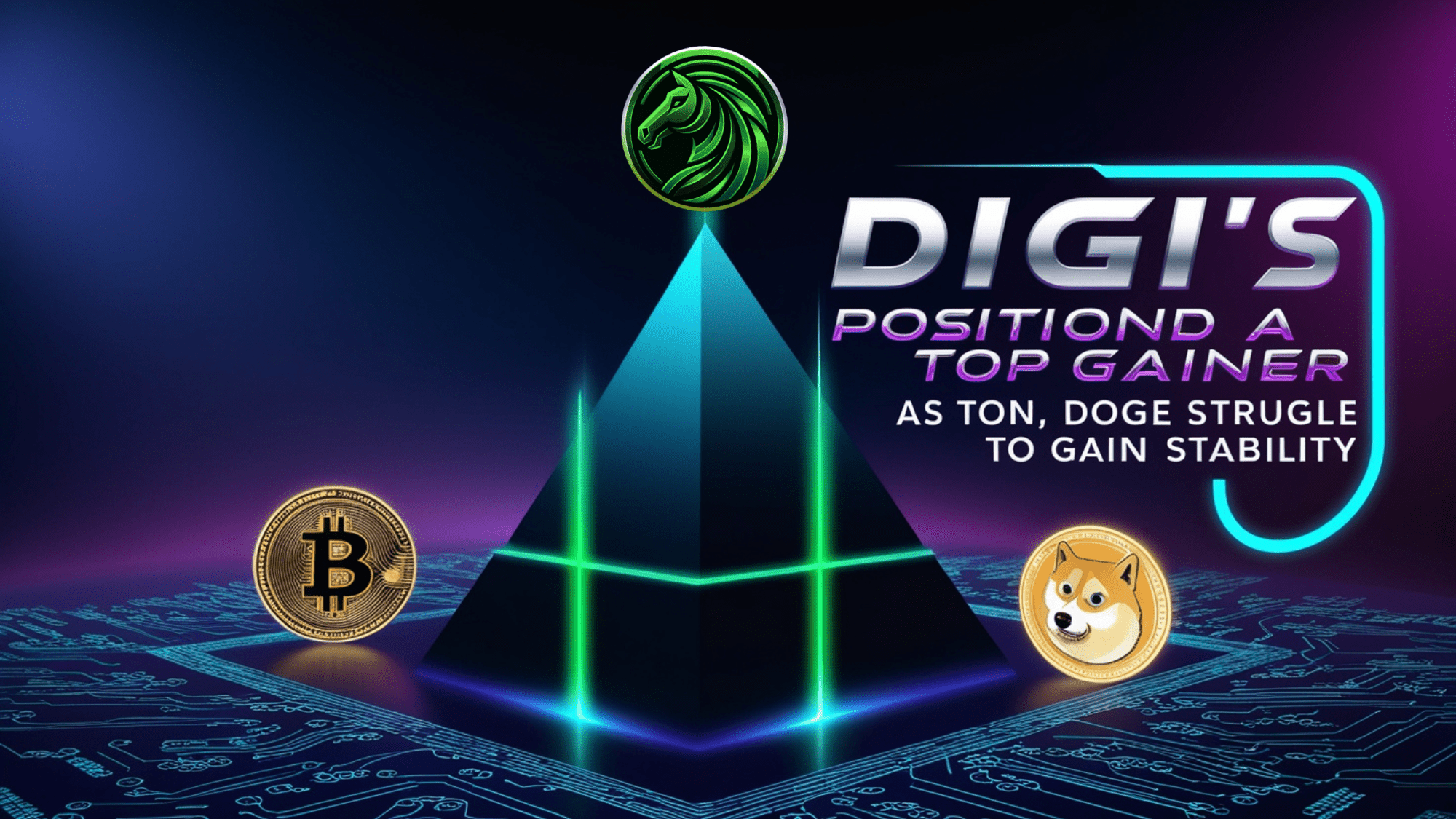 DIGI se positionne parmi les meilleurs gagnants alors que TON et DOGE luttent pour gagner en stabilité DIGI se positionne parmi les meilleurs gagnants alors que TON et DOGE luttent pour gagner en stabilité