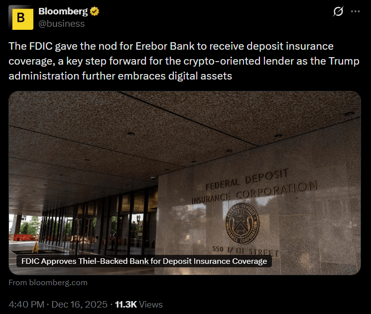 La valorisation de 4,3 milliards de dollars d'Erebor stimule le battage médiatique sur l'IA alors que l'IA de DeepSnitch grimpe de 96 % avant son lancement en janvier La valorisation de 4,3 milliards de dollars d'Erebor stimule le battage médiatique sur l'IA alors que l'IA de DeepSnitch grimpe de 96 % avant son lancement en janvier