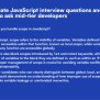 63 JavaScript Interview Questions - Adaface