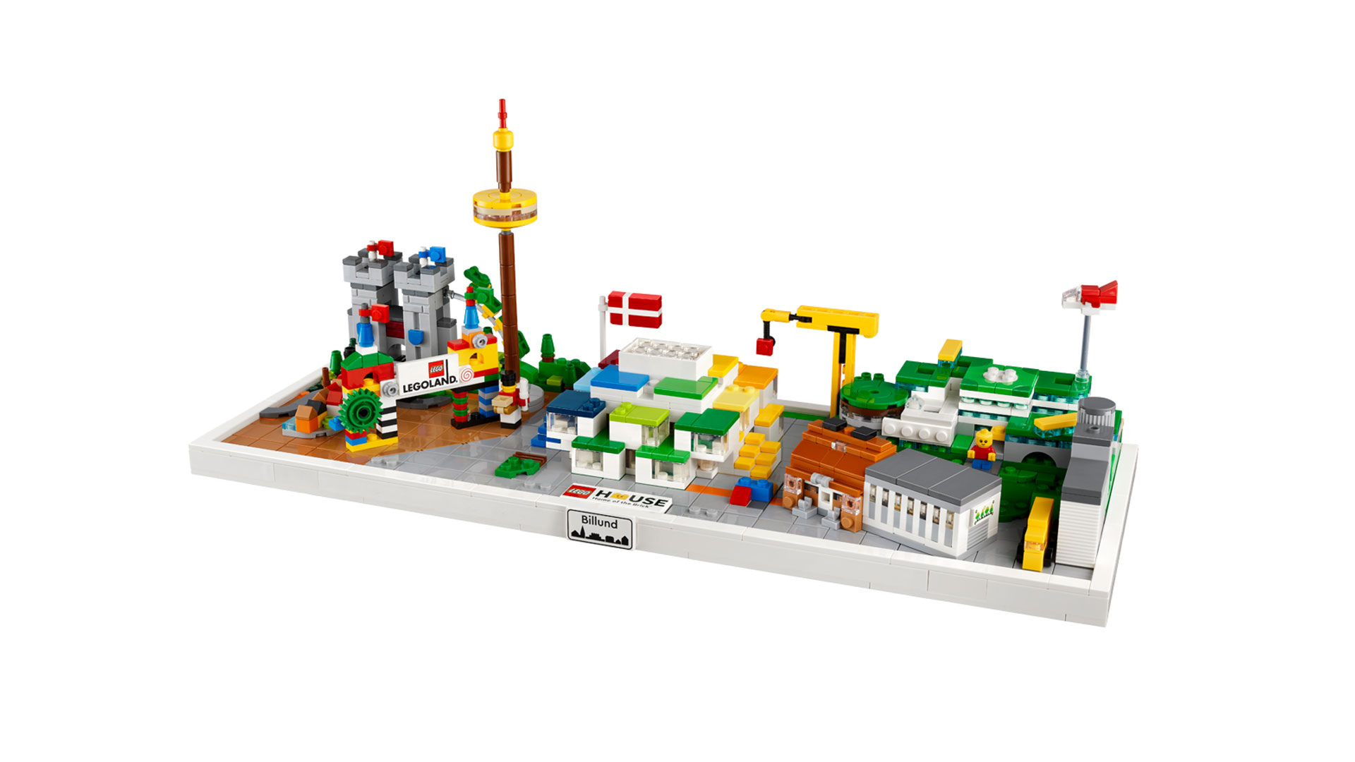 Inside the 2026 LEGO House exclusive set, 40507 I Love Billund