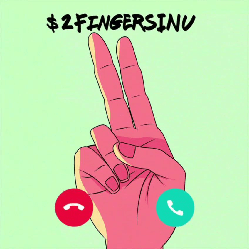 $2FingersInu memecoin