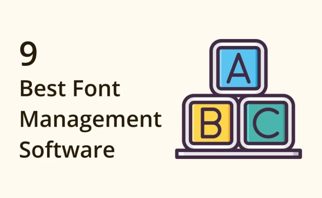 Font Management Software