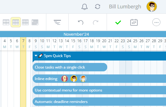 Timeline update: hide projects/tasks without deadline