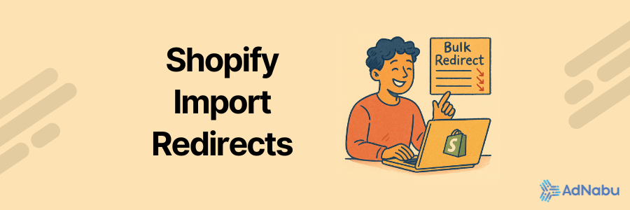 shopify import redirects