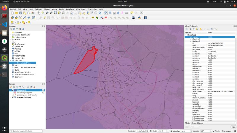 Create Postcode Map From Openstreetmap Data Costa On Software - Download Creative Landscape Illustration | Retina