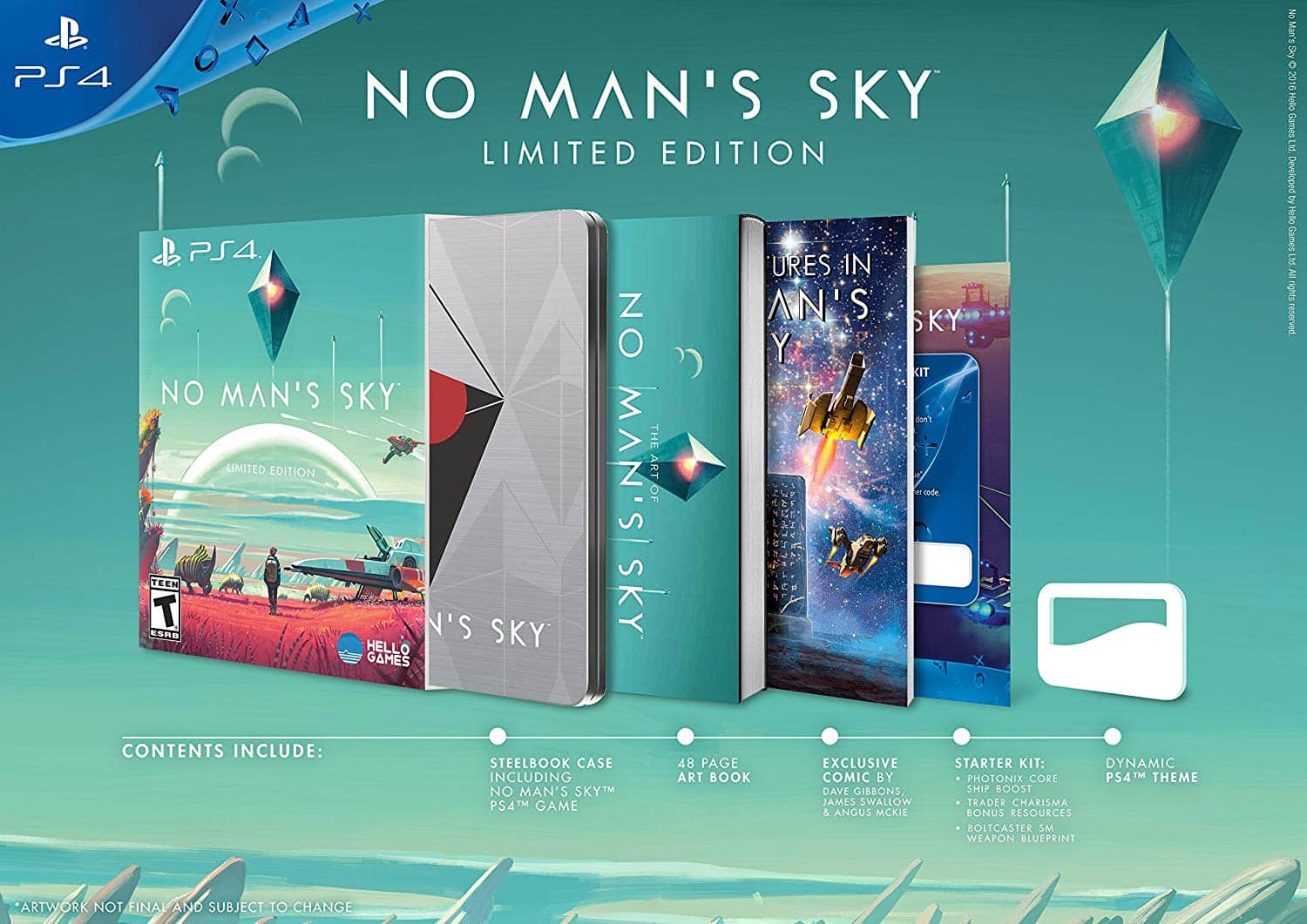 A Look At No Man's Sky Limited Edition - The AmigaGuru Gamer Blog