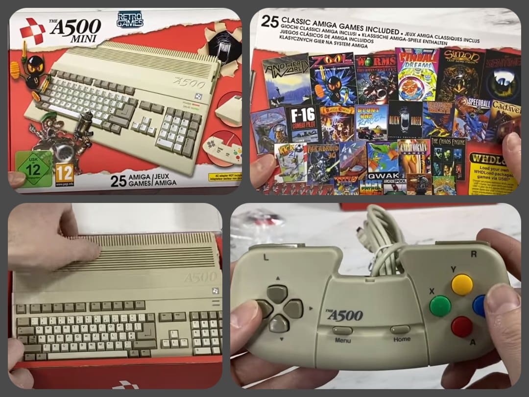 A Look At The Amiga 500 Mini - The AmigaGuru Gamer Blog