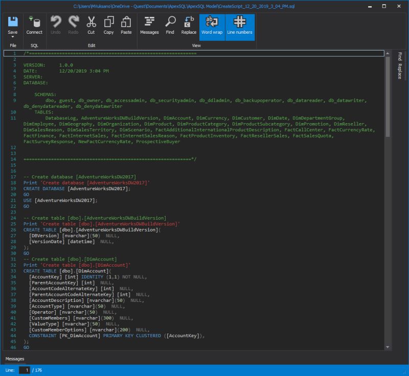 Apexsql Model 2019 Screen Shot Tour - HD Colorful Backgrounds for Desktop