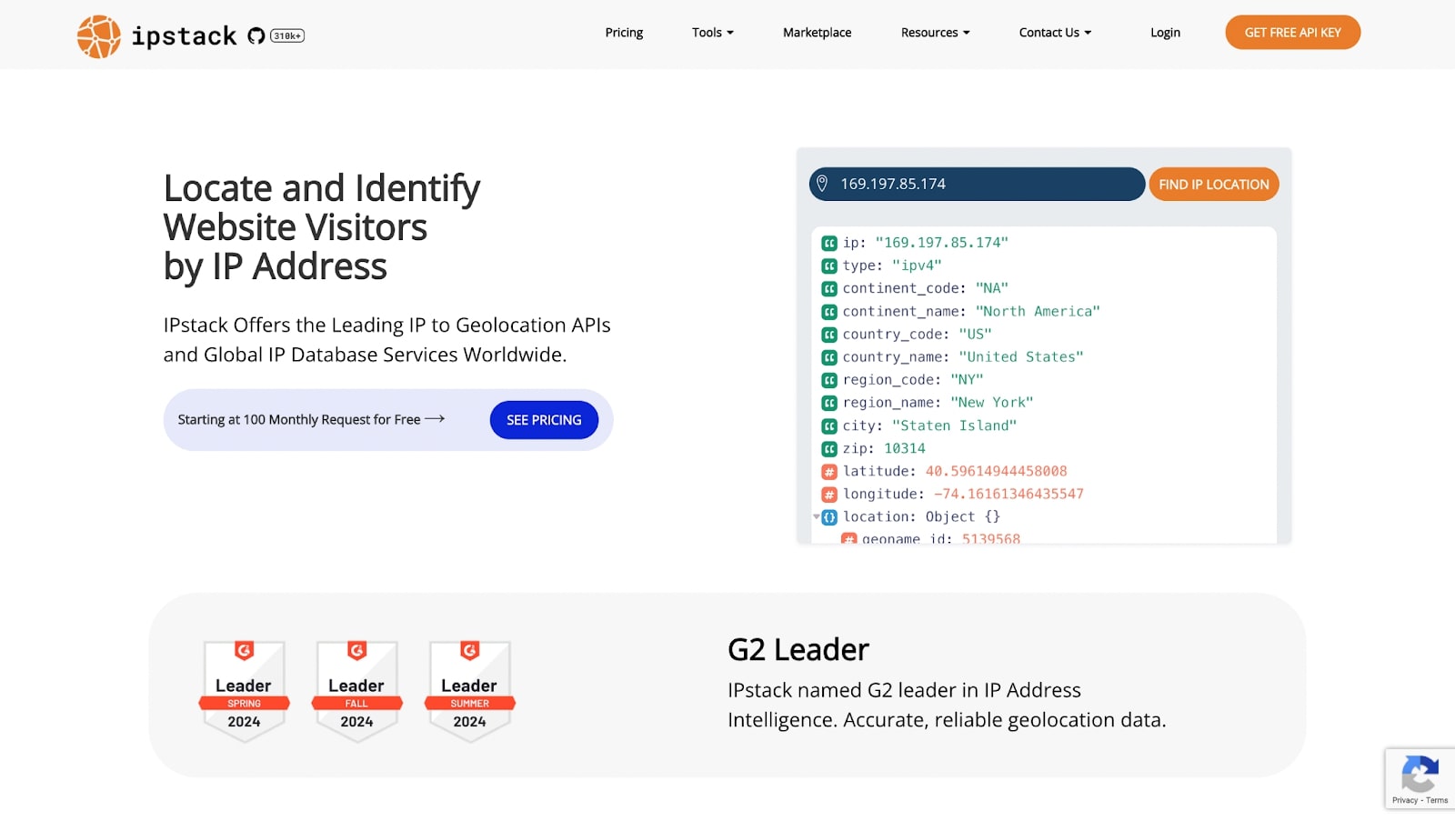 IPStack API