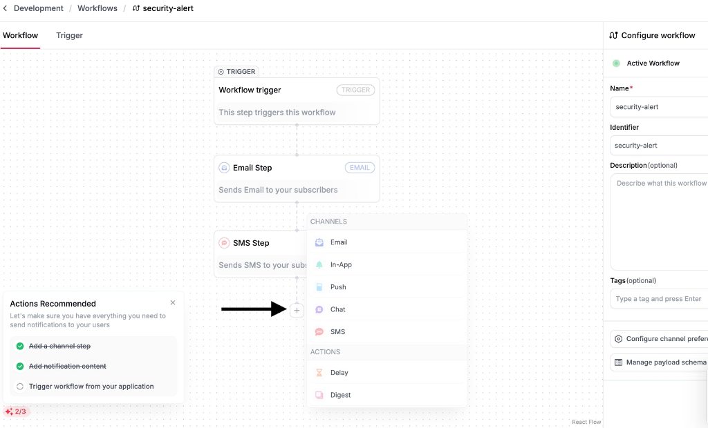 create a workflow