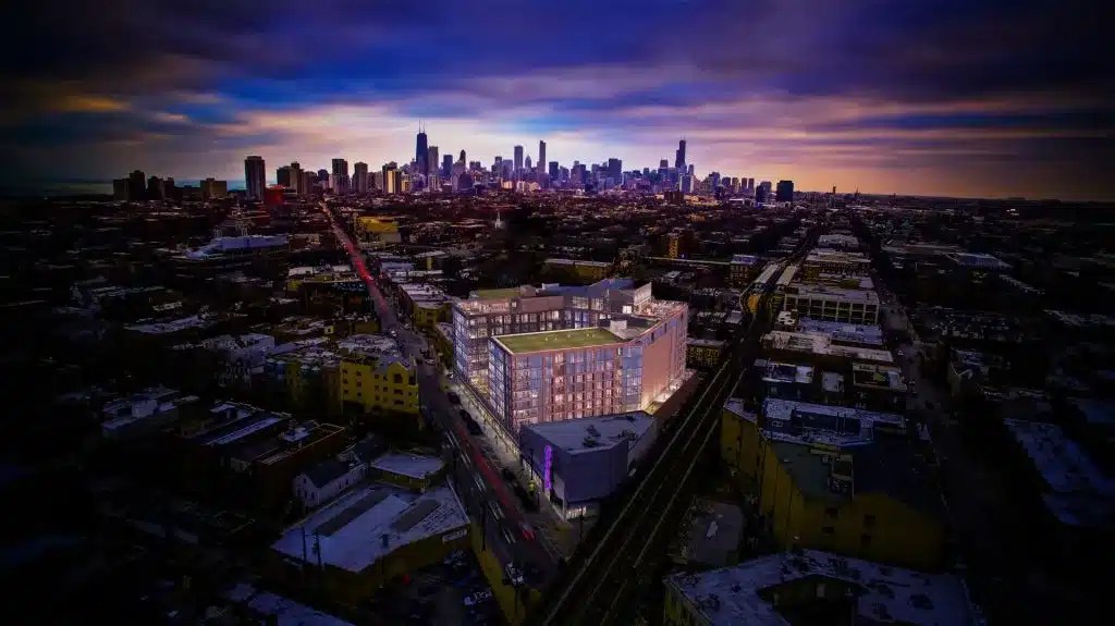 Elevate Lincoln Park with Chicago skyline