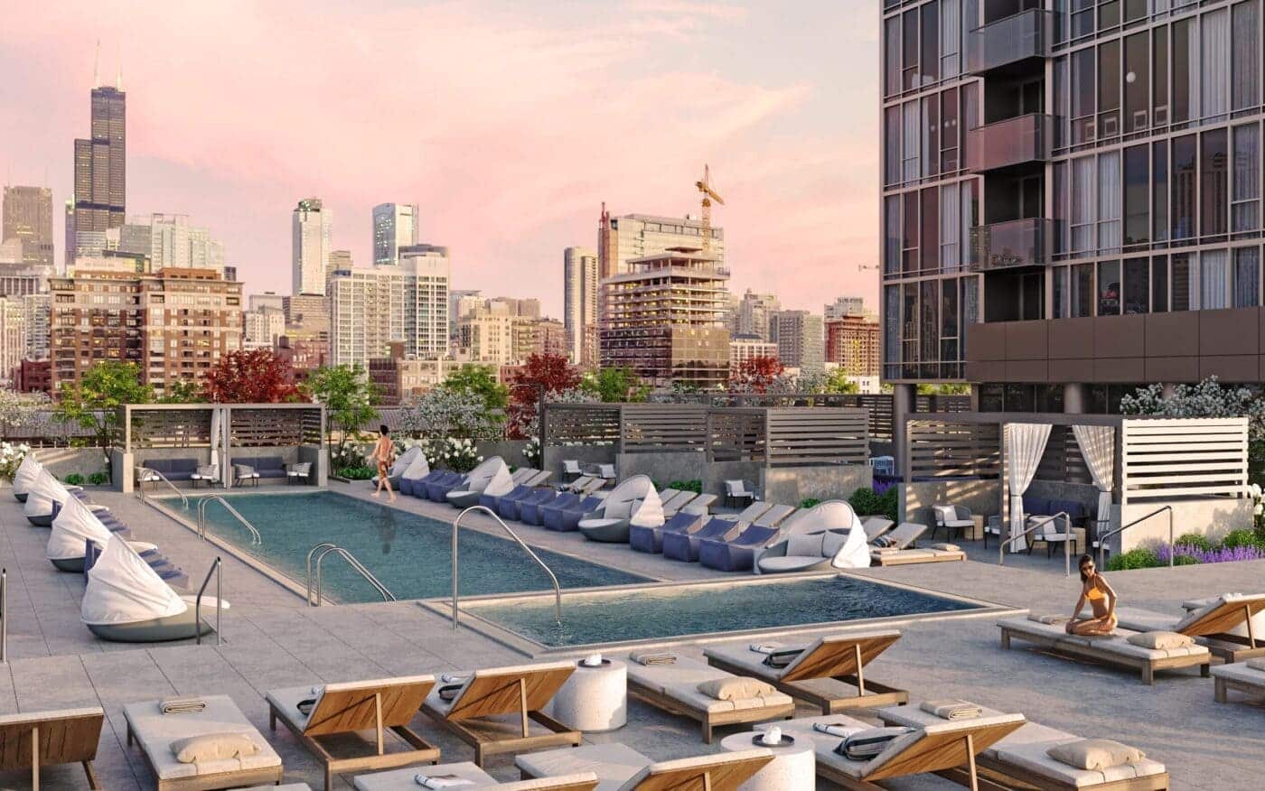THREE Old Town Park Rooftop Pool