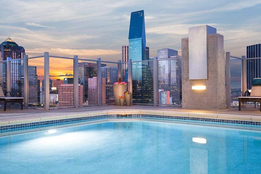 Rooftop Pool SkyHouse Dallas