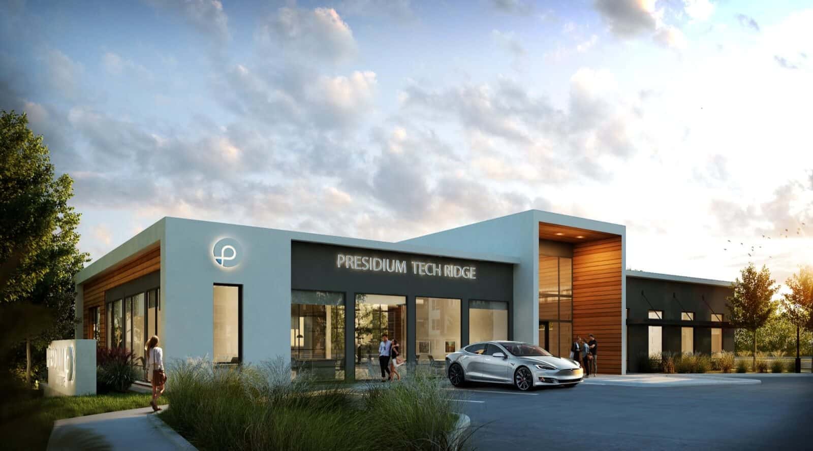Presidium Tech Ridge Austin TX Exterior Building Signage