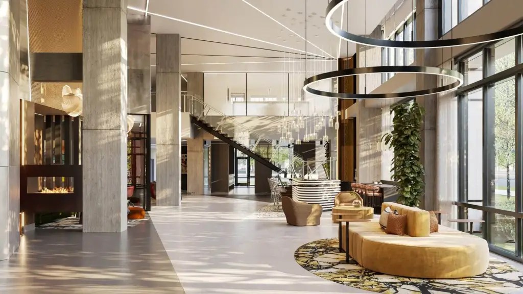 Lobby at Solverre