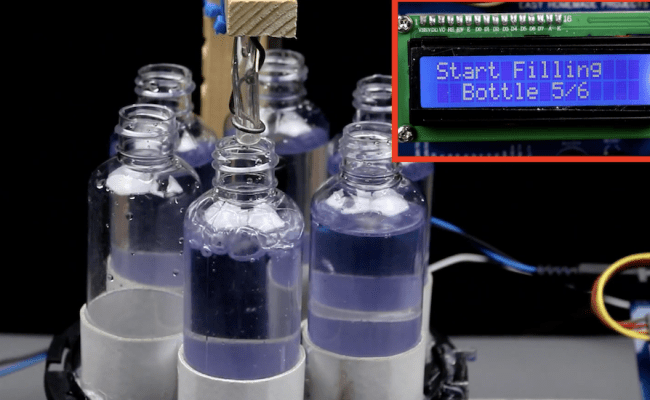 Filling Water Bottles Automatically With Arduino | Arduino Blog