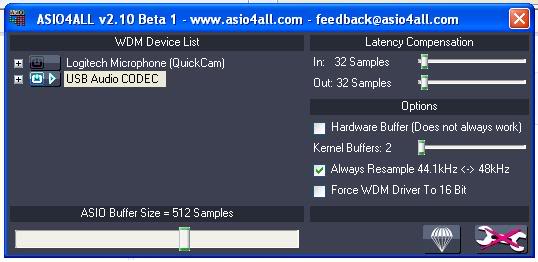 Asio4AllControlPanel