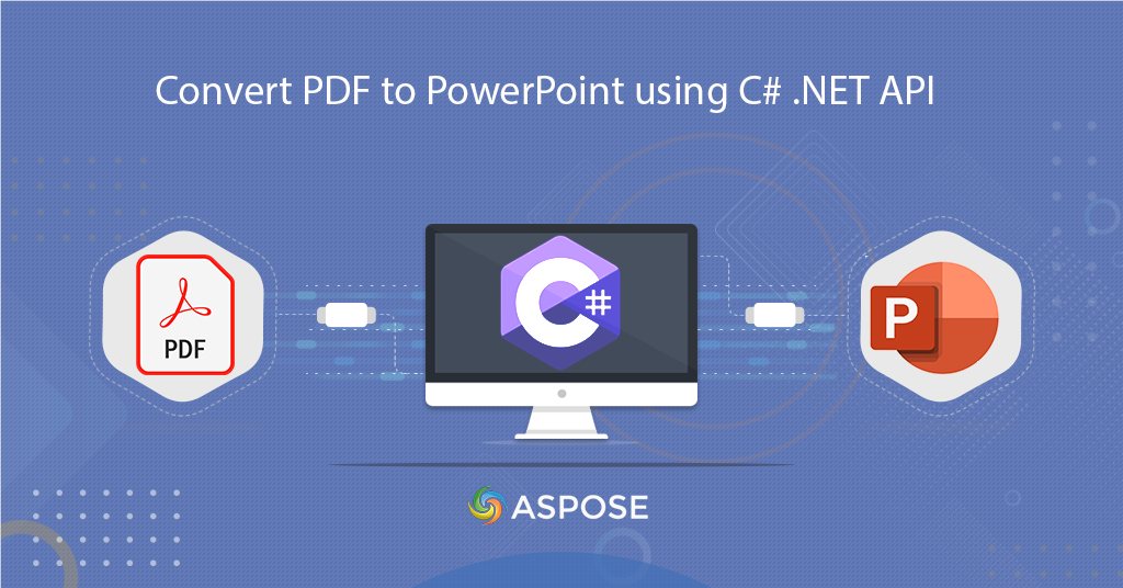 Convert PDF To PowerPoint Using C# .NET | PDF To PPT Online