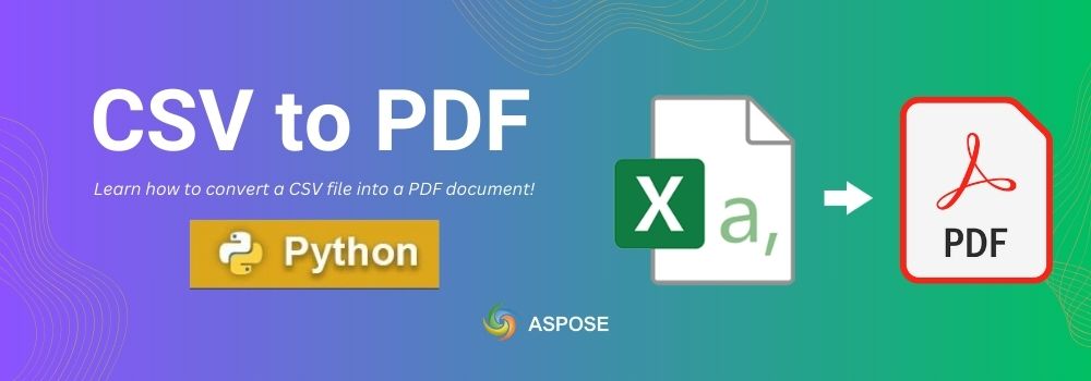 Convert CSV To PDF In Python | CSV Format To PDF