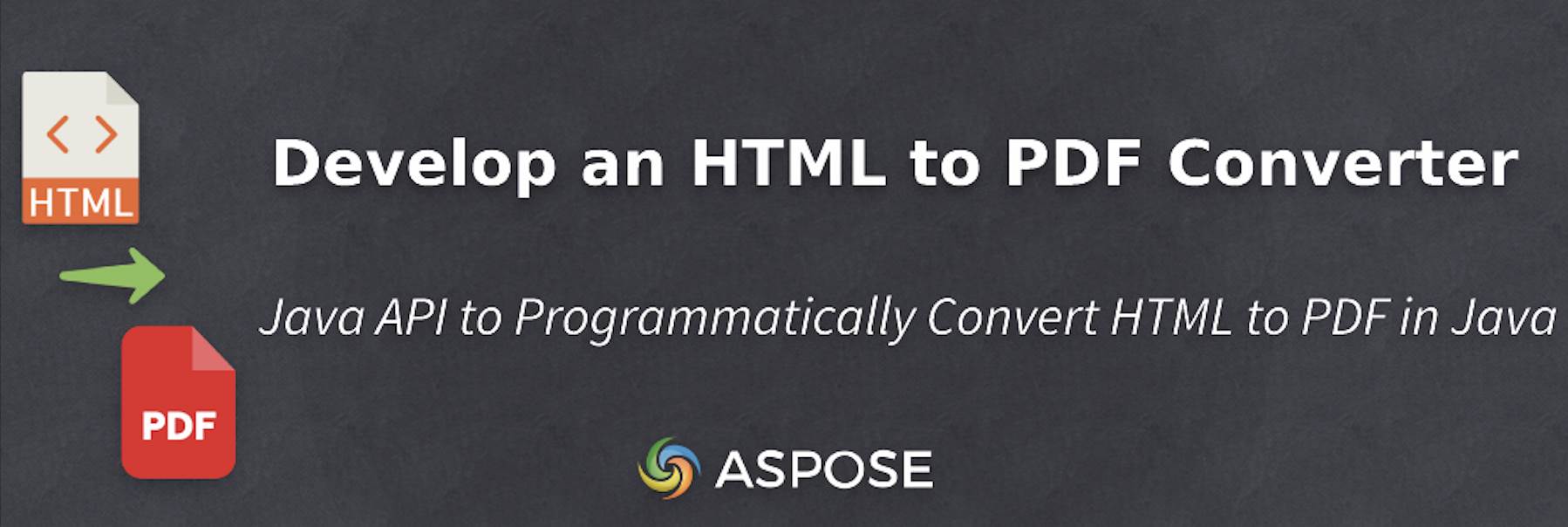 Desarrollar Un Convertidor De HTML A PDF En Java