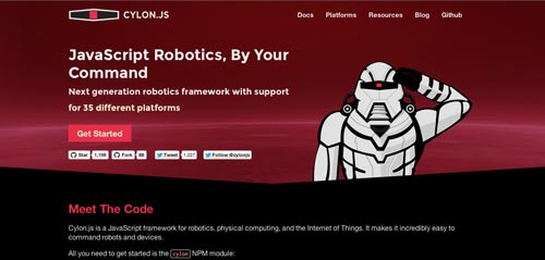 Herramientas útiles para el entorno de programacion Node.js: Cylon.js