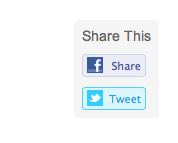 Plugin jQuery para añadir botones de redes sociales: Minishare
