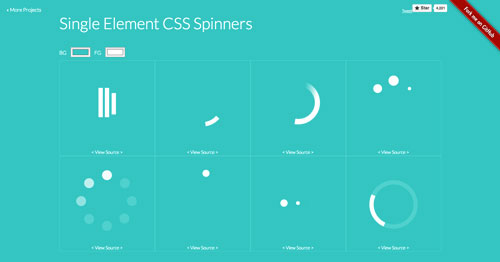 herramientas-css-agilizar-proceso-de-desarrollo-web-SingleElementCSSSpinners