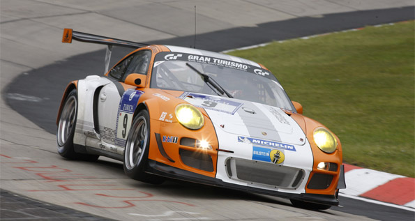 Porsche Hybrid 911 Nüburgring Karussell 24h-Rennen 2010