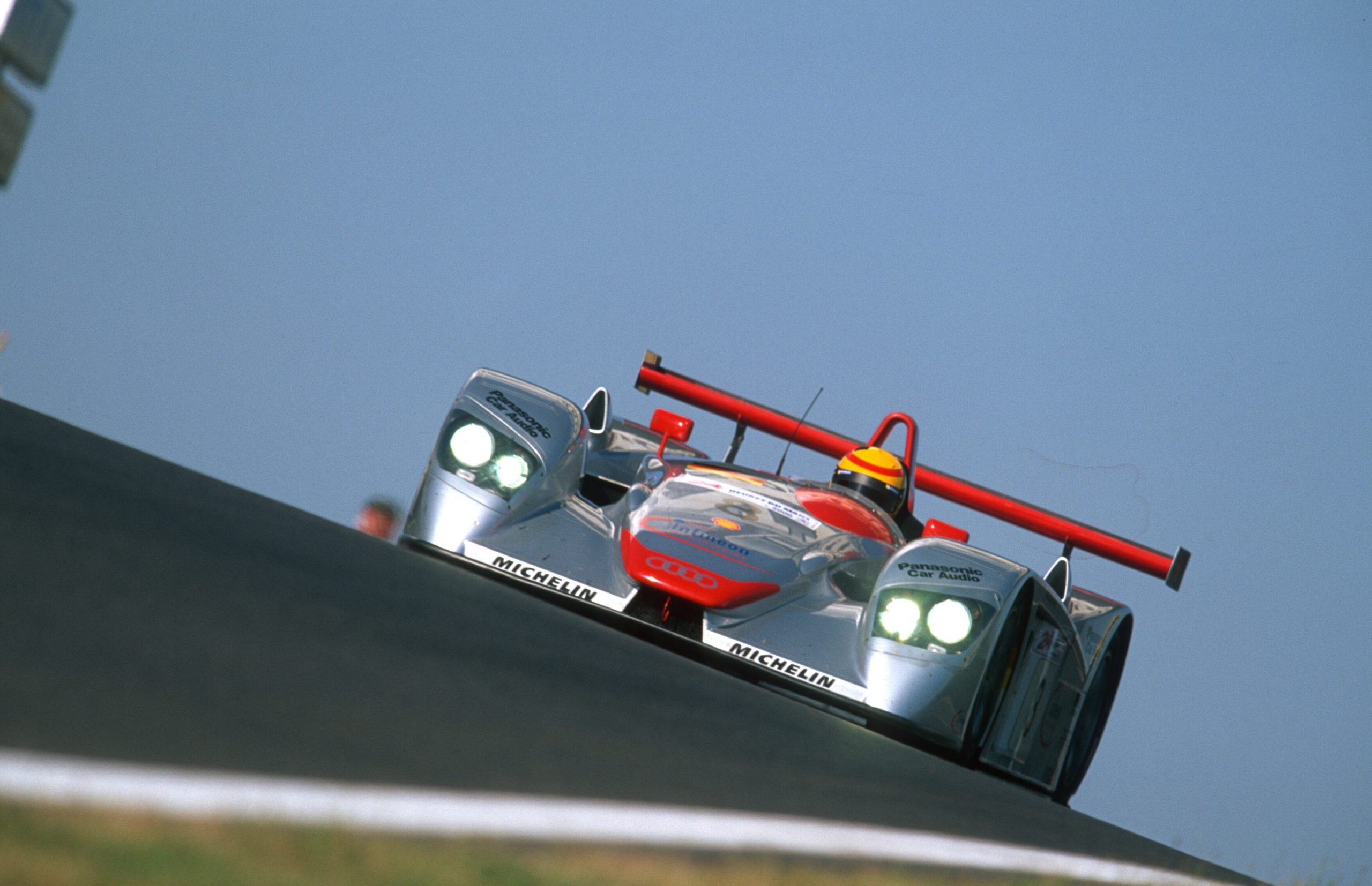 Frank Biela Nr. 8 Audi R8 at the 2000 24 Hours of Le Mans