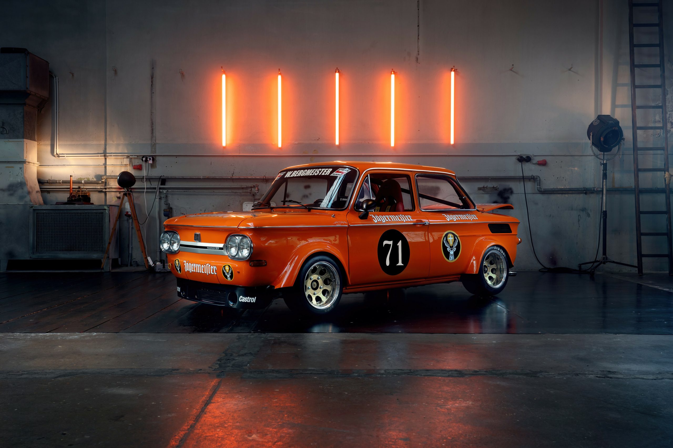 Der NSU TT Jägermeister der historischen Fahrzeugsammlung der AUDI AG