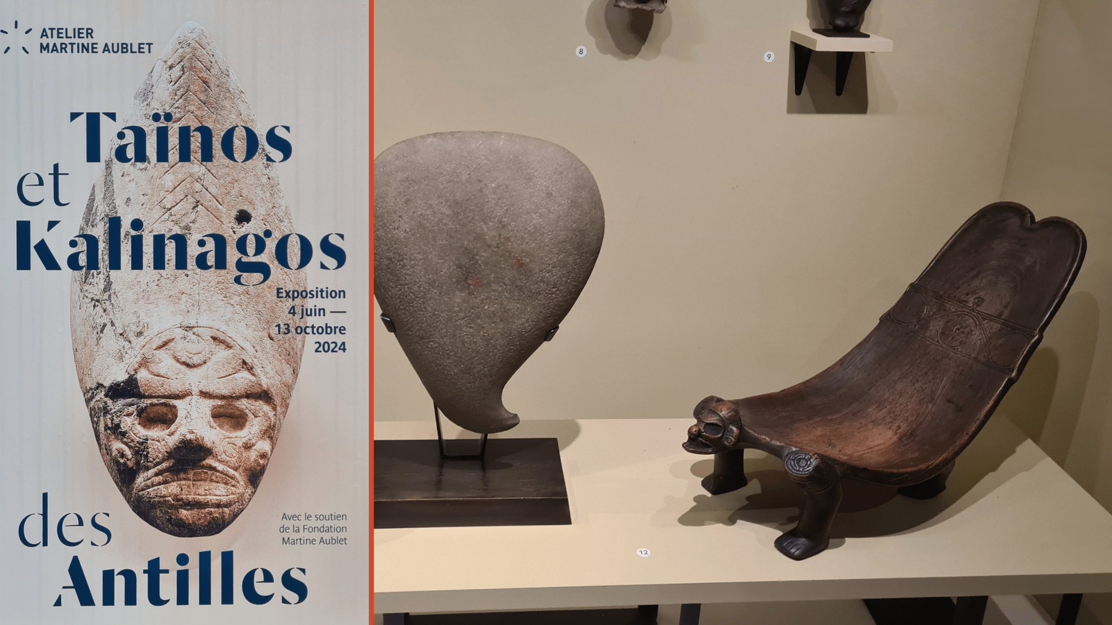 Visite de l&rsquo;Exposition « Taïnos et Kalinagos des Antilles » au Musée du Quai Branly