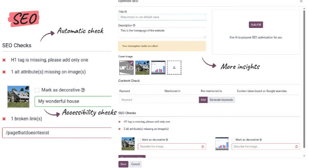 Odoo Website Enhancements