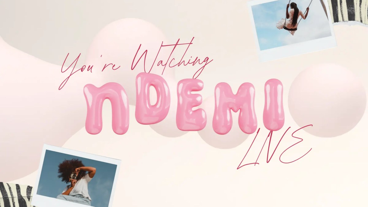 Example of a Live Stream Intro Branding (Screen Capture)