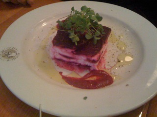 Beet and Goat Cheese Salad