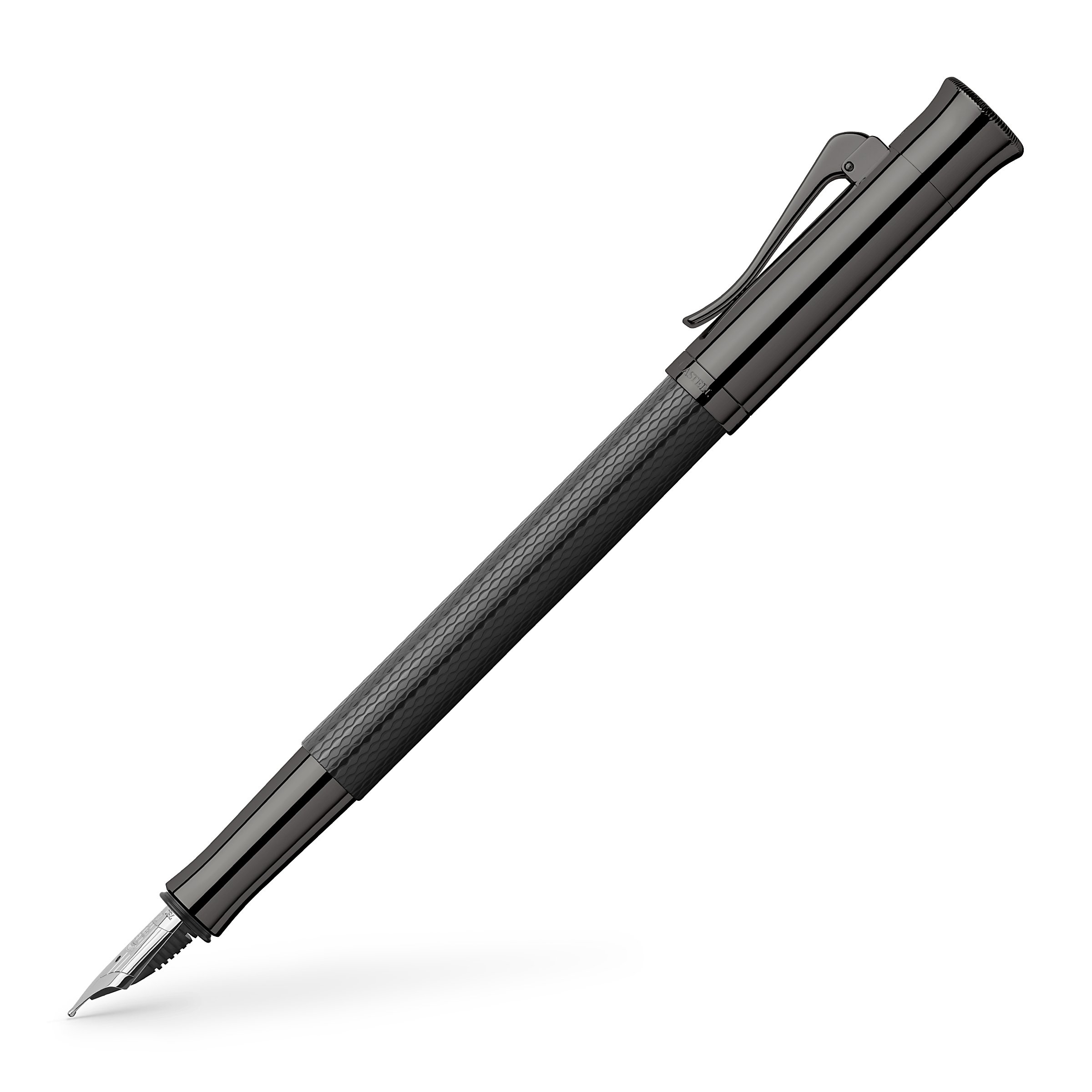 Graf von Faber-Castell Guilloche Black Edition - Bertram's Inkwell