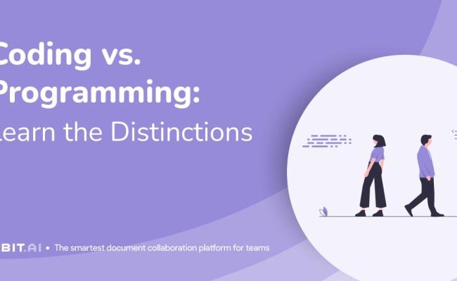 Coding Vs Programming: What's The Difference? - Bit Blog