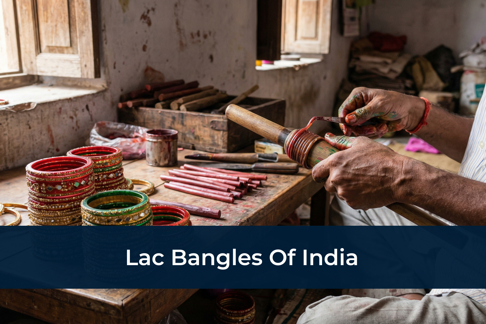 Lac Bangles of India: Meaning, Making & Designs