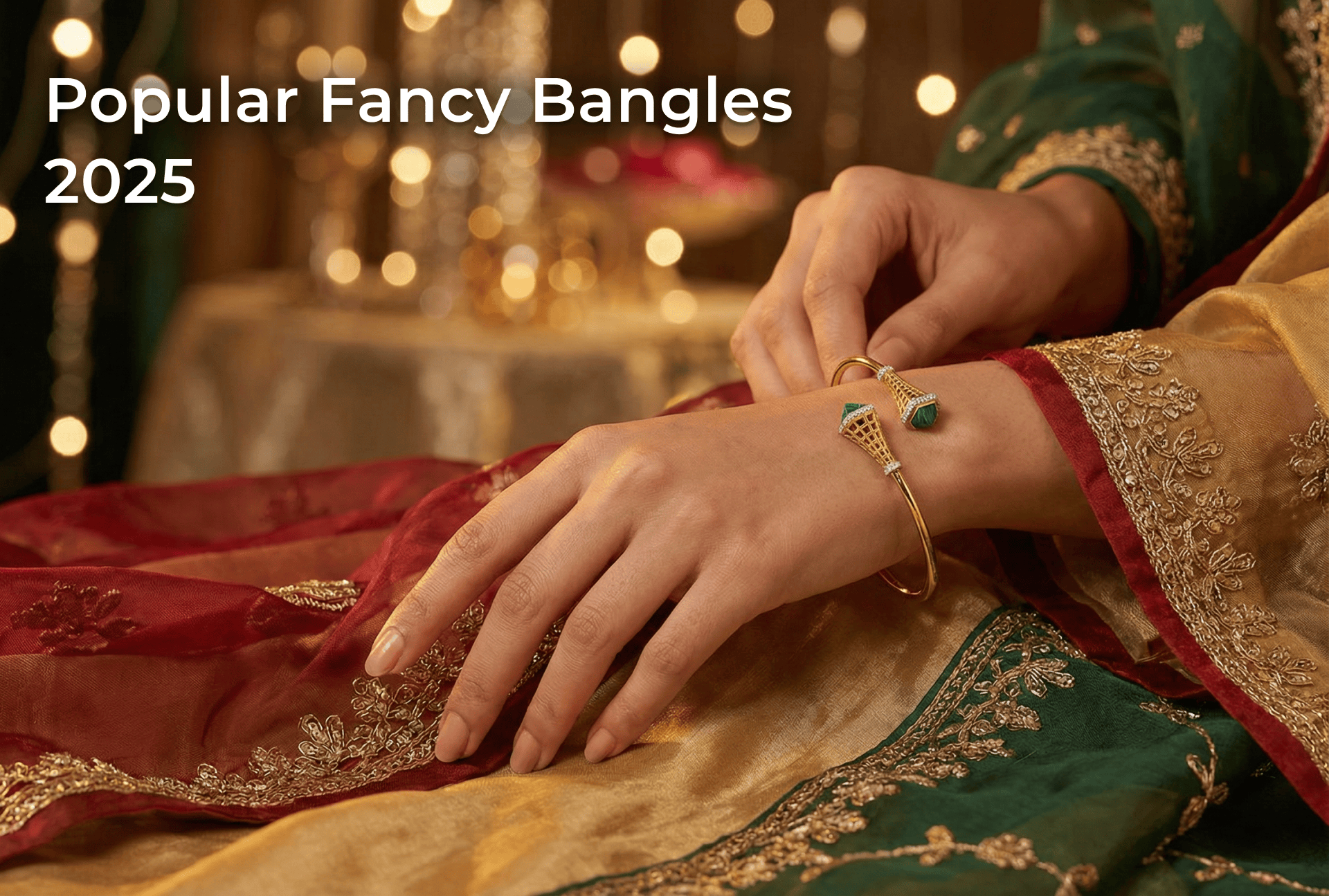 Popular Fancy Bangles in 2025: Latest Styles for Party & Festive Looks