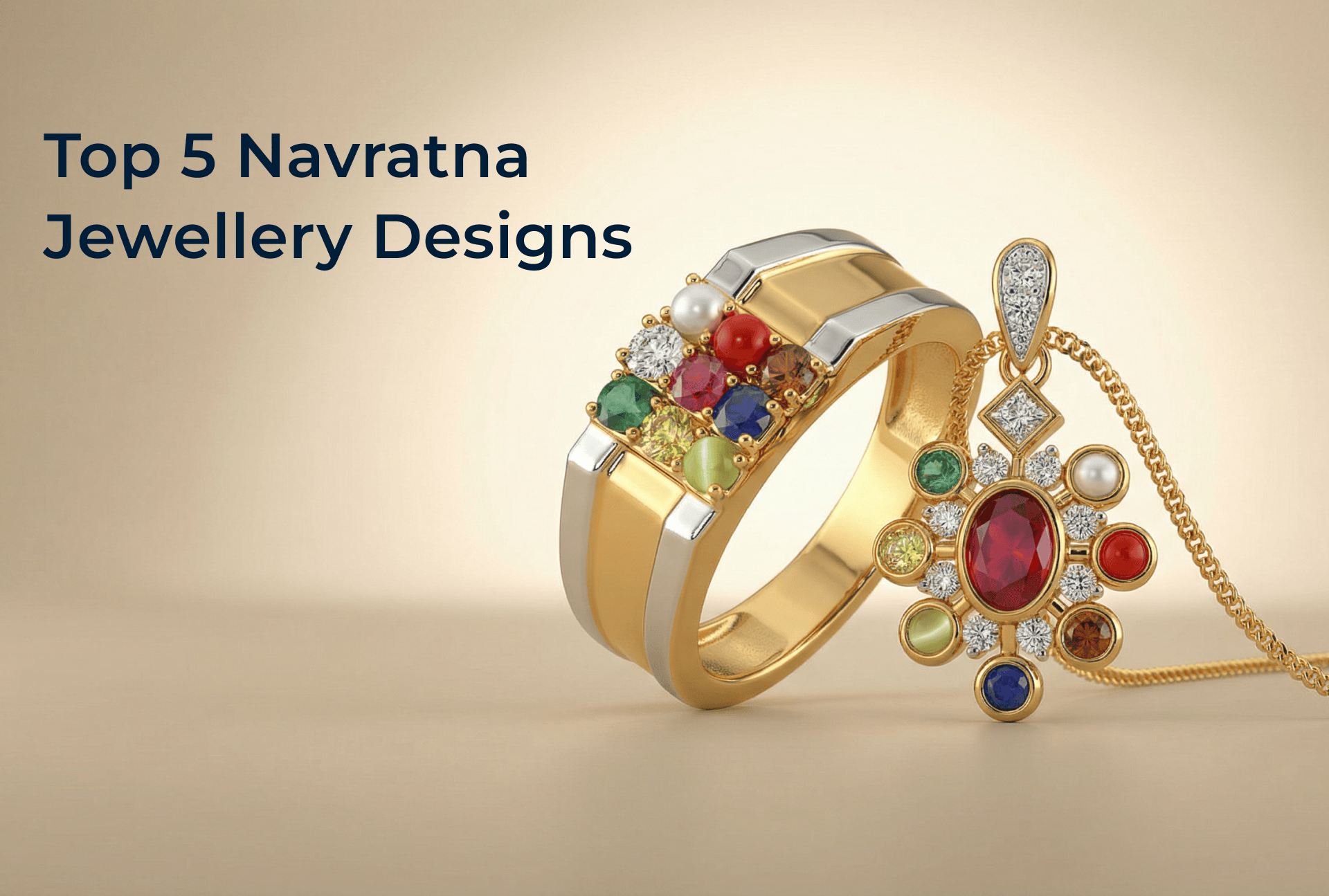 Top 5 Navratna Jewellery Designs to Wear for Astrological Benefits