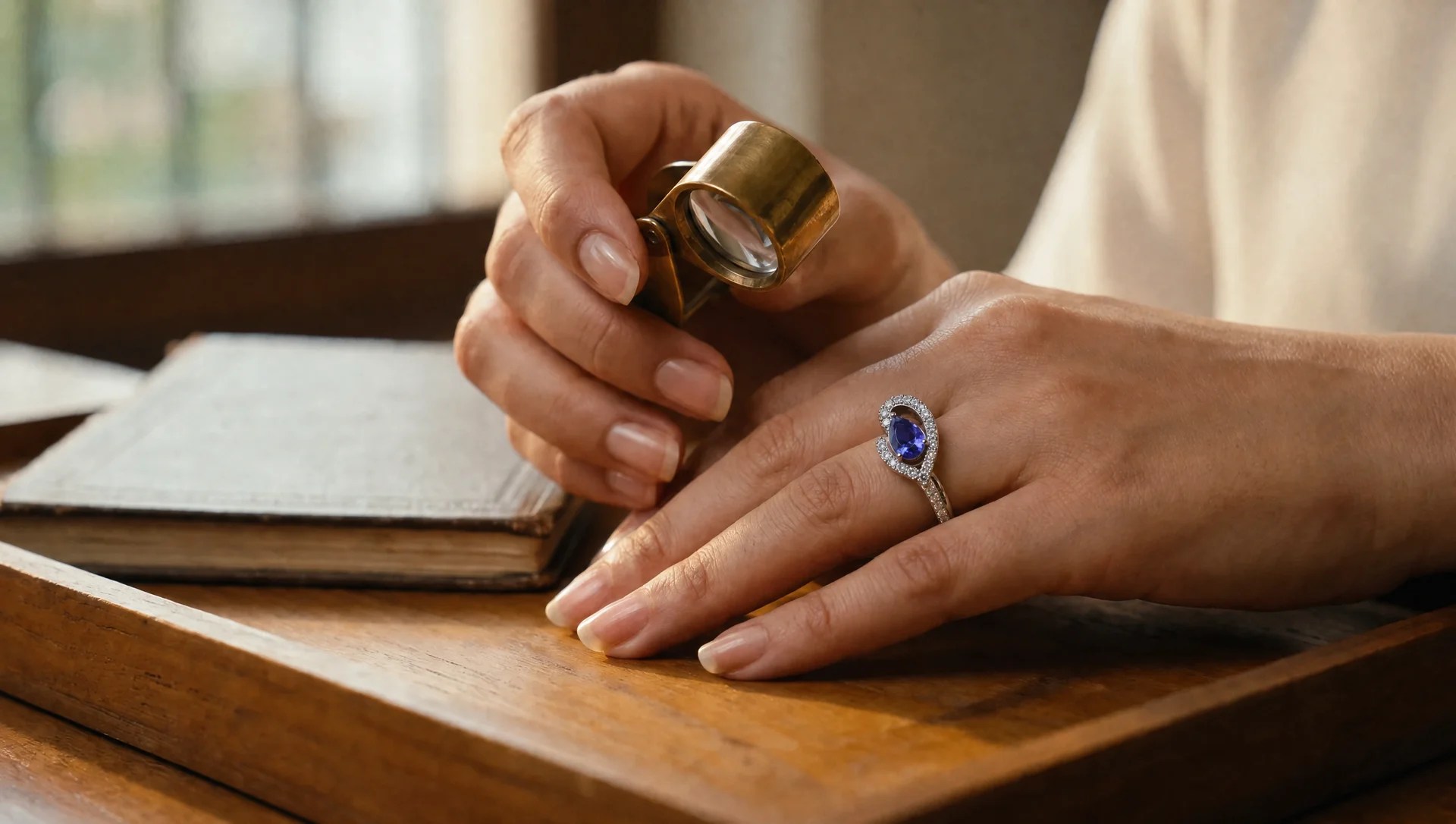 Tanzanite Rings Buying Guide 2026: 4Cs, Mohs Hardness, Gold Settings & Everyday Styling