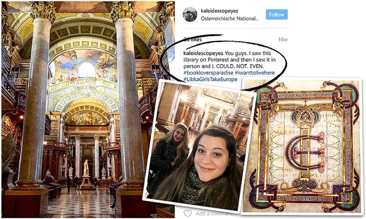 Pinterest Destination Find, Austrian National Library
